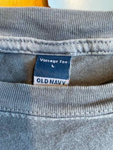 Load image into Gallery viewer, Size Large Old Navy Blue Women's Short Sleeve Shirt

