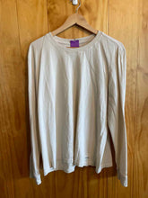 Load image into Gallery viewer, Size XL Life is Good Beige Women's Long Sleeve Shirt
