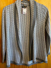 Load image into Gallery viewer, Size Small Neve Grey Print Women's Cardigan
