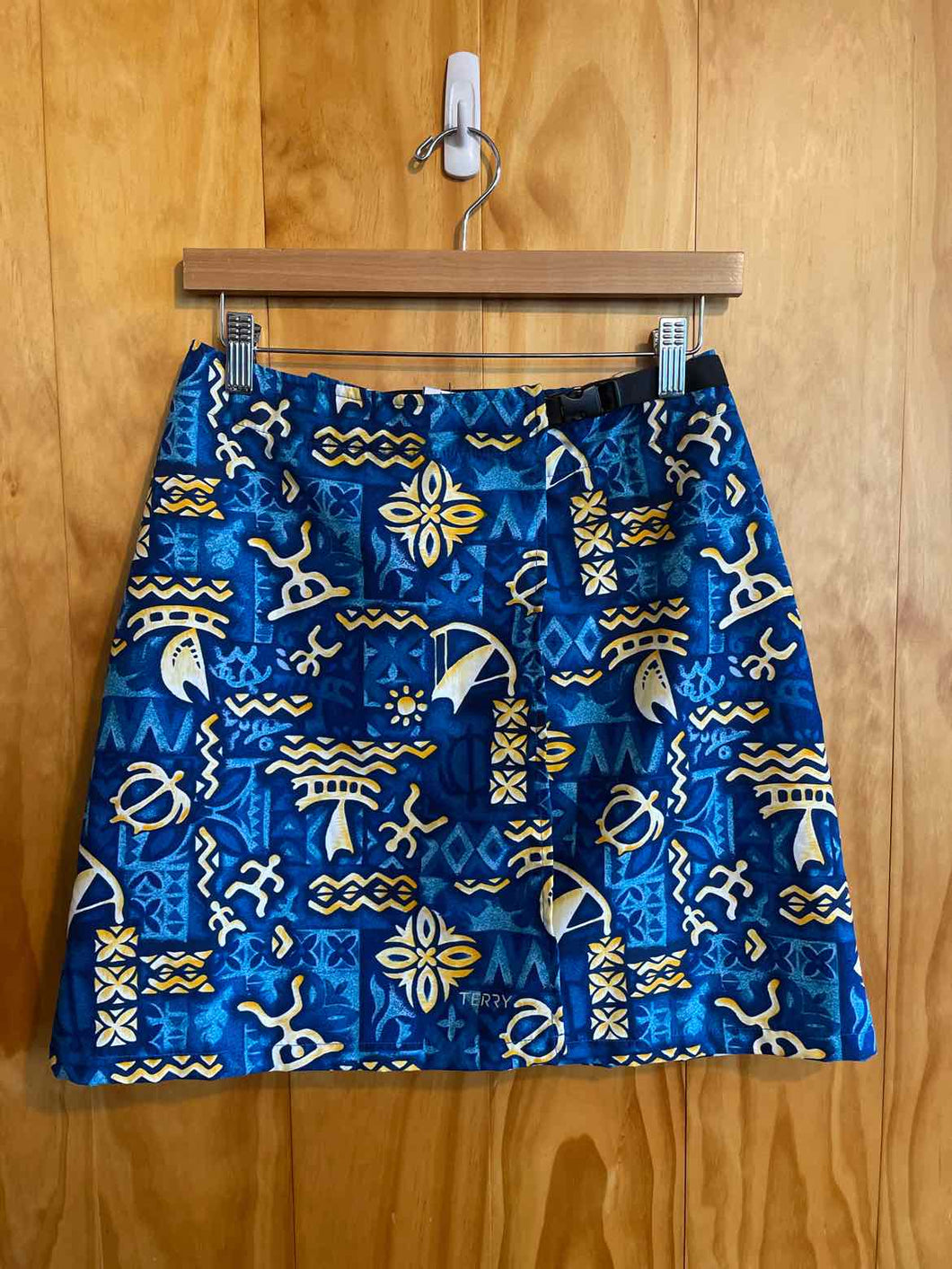Size X-Small Terry Blue Skirt