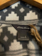 Load image into Gallery viewer, Size Large Eddie Bauer Grey Women's Fleece Sweatshirt
