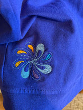 Load image into Gallery viewer, Size Medium Crazy shirt Blue Women&#39;s Hoodie
