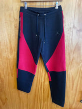 Load image into Gallery viewer, Size XS Air Jordan Black Joggers

