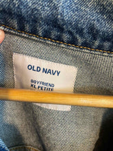 Load image into Gallery viewer, Women Size XL Petite Old Navy Blue Women&#39;s Jacket
