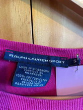 Load image into Gallery viewer, Size S Ralph Lauren Sport Pink Women's Long Sleeve Shirt
