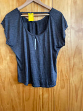 Load image into Gallery viewer, Size L Head Black Women's Short Sleeve Shirt
