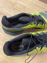 Load image into Gallery viewer, Women's Shoe Size 8.5 Salomon neon Trail Running Shoes
