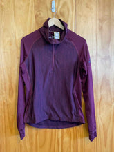 Load image into Gallery viewer, Size M Adidas Maroon Women's Long Sleeve Shirt
