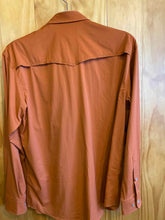 Load image into Gallery viewer, Size Large Poncho Men's Long Sleeve Shirt
