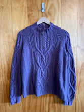 Load image into Gallery viewer, Size Medium Icelandic Design Purple Women's Sweater &amp; Sweatshirt
