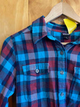 Load image into Gallery viewer, Size 2 Patagonia Blue Women's Flannel
