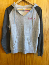 Load image into Gallery viewer, Size L DistRict Grey Women's Hoodie
