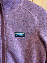 Load image into Gallery viewer, Size S LL Bean Pink Women's Fleece Sweatshirt
