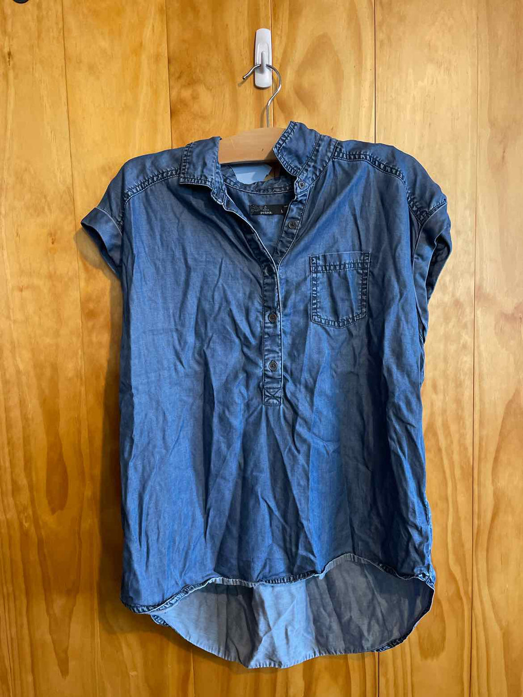 Size M Prana Blue Women's Tank Top