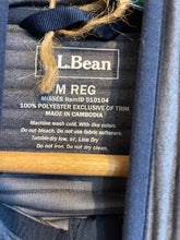 Load image into Gallery viewer, Women Size Medium L.L. Bean Blue Women&#39;s Jacket
