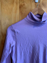 Load image into Gallery viewer, Size S LL Bean Purple Women's Long Sleeve Shirt
