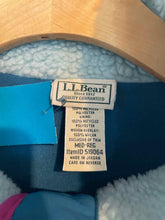 Load image into Gallery viewer, Size Medium LL Bean Teal Women&#39;s Fleece Sweatshirt
