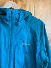 Load image into Gallery viewer, Women Size Medium Columbia Teal Women's Rain Jacket
