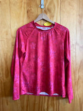 Load image into Gallery viewer, Size M Krimson Klover Pink Print Women's Long Sleeve Shirt
