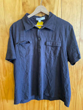 Load image into Gallery viewer, Size XL Calvin Klein Black Women's Short Sleeve Shirt
