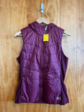 Load image into Gallery viewer, Size Medium smartwool Burgundy Women's Vest

