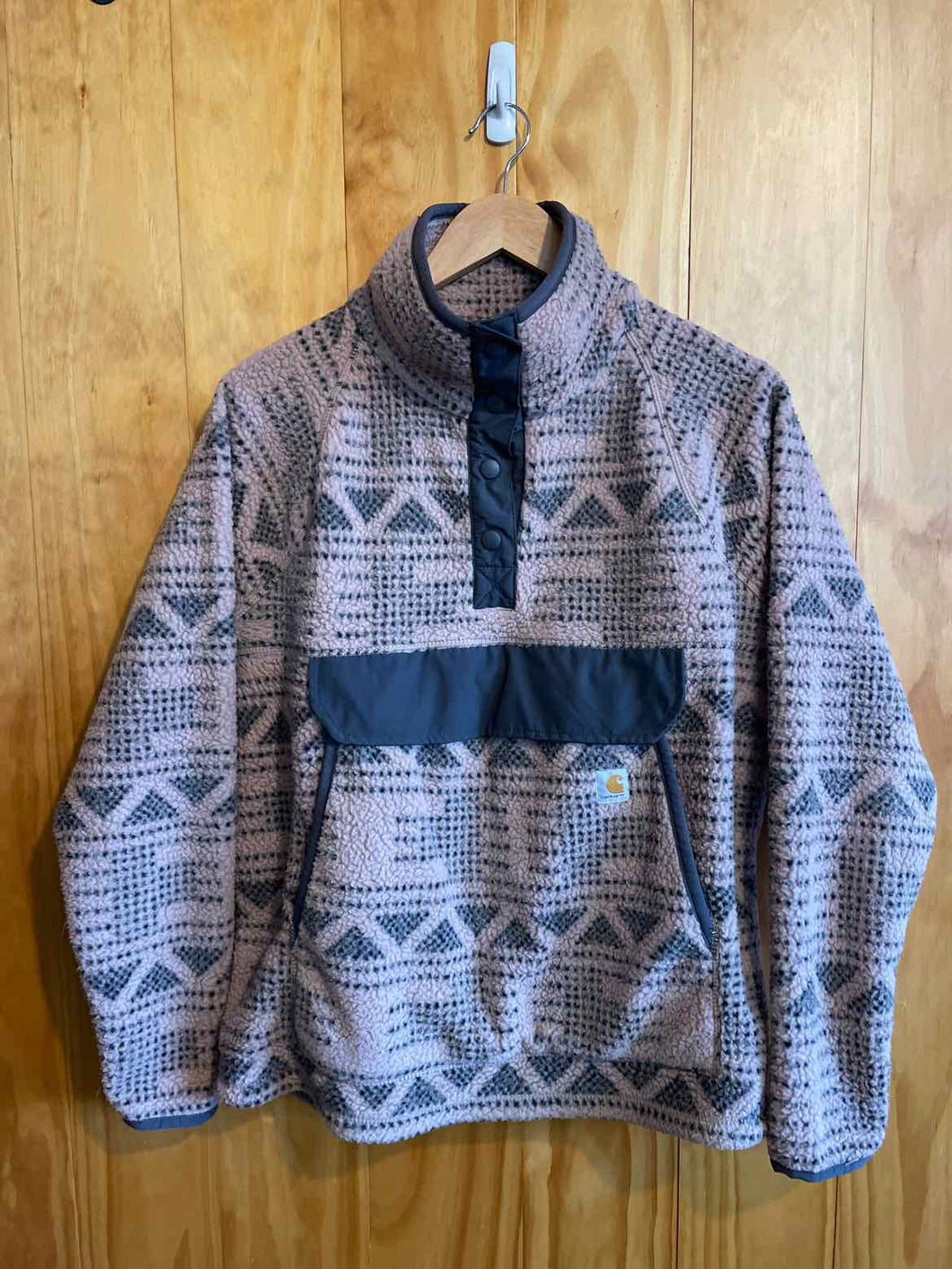 Size M Carhartt Pink Women's Fleece Sweatshirt