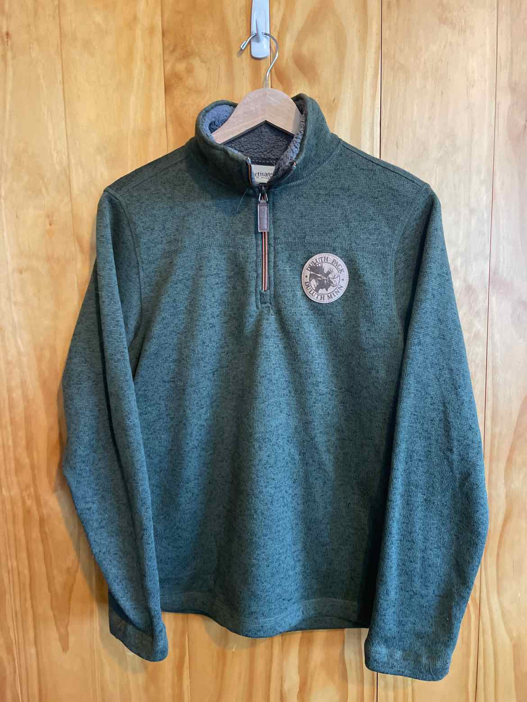 Size S Artisan Gear Green Women's Fleece Sweatshirt