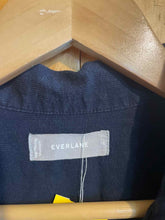 Load image into Gallery viewer, Women Size Large Everlane Navy Jumpsuit

