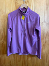 Load image into Gallery viewer, Size M Eddie Bauer Purple Women's Fleece Sweatshirt
