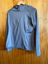 Load image into Gallery viewer, Size Large Athleta Grey Women's Long Sleeve Shirt
