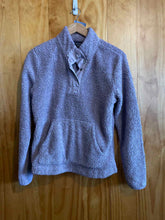 Load image into Gallery viewer, Size Small Eddie Bauer Purple Women's Fleece Sweatshirt
