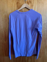 Load image into Gallery viewer, Size Large smartwool Purple Women's Long Sleeve Shirt
