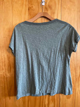 Load image into Gallery viewer, Size L LL Bean Green Women's Short Sleeve Shirt
