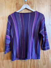 Load image into Gallery viewer, Size S Chaps Purple Women's Long Sleeve Shirt
