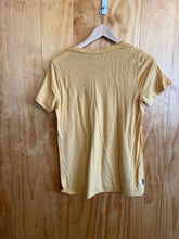Load image into Gallery viewer, Size Large Icebreaker Yellow Women&#39;s Short Sleeve Shirt
