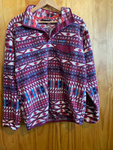 Load image into Gallery viewer, Size Large Patagonia Maroon Women's Fleece Sweatshirt
