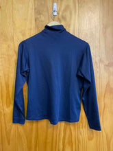 Load image into Gallery viewer, Size Small Patagonia Navy Women&#39;s Base Layer Top
