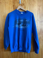 Load image into Gallery viewer, Size M Gildan Blue Women's Sweater &amp; Sweatshirt
