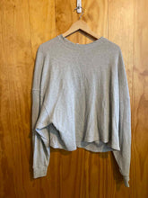 Load image into Gallery viewer, Size Small Abercrombie &amp; Fitch Grey Women's Long Sleeve Shirt

