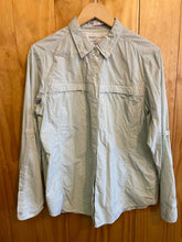 Load image into Gallery viewer, Size Large Ex Officio Mint Green Women's Long Sleeve Shirt
