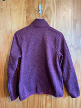Load image into Gallery viewer, Size M Eddie Bauer Magenta Women's Fleece Sweatshirt
