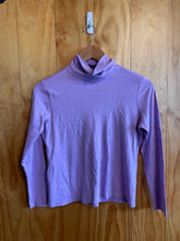 Load image into Gallery viewer, Size S LL Bean Purple Women's Long Sleeve Shirt
