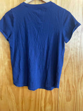 Load image into Gallery viewer, Size Small Madewell Navy Women's Short Sleeve Shirt
