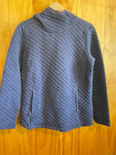 Load image into Gallery viewer, Size Small Duluth Trading Navy Women's Hoodie
