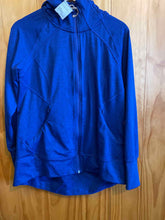 Load image into Gallery viewer, Size Large Eddie Bauer Blue Women's Hoodie
