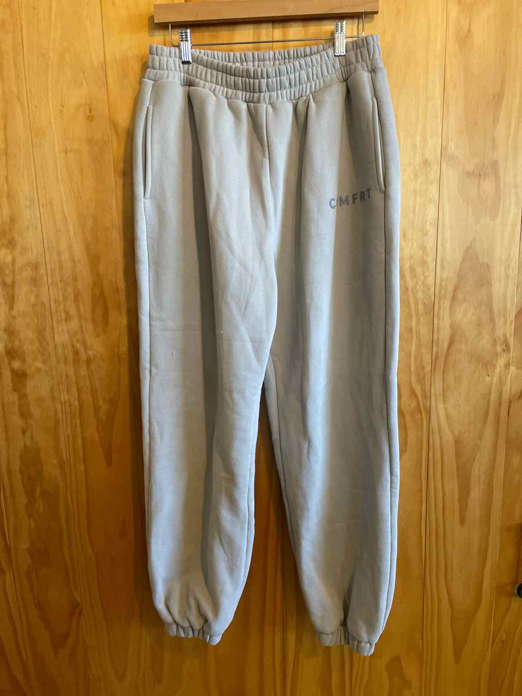 Size L Comfrt Grey Women's Pants