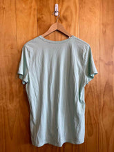 Load image into Gallery viewer, Size Large Life is Good Mint Green Women's Short Sleeve Shirt
