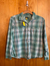 Load image into Gallery viewer, Size XL Cabelas Teal Women's Flannel
