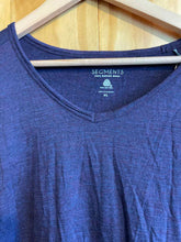 Load image into Gallery viewer, Size XL Seg'ments Dark Purple Women's Long Sleeve Shirt
