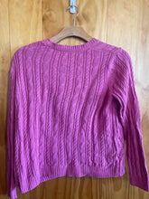 Load image into Gallery viewer, Size XL Croft &amp; Barrow Pink Women&#39;s Sweater &amp; Sweatshirt
